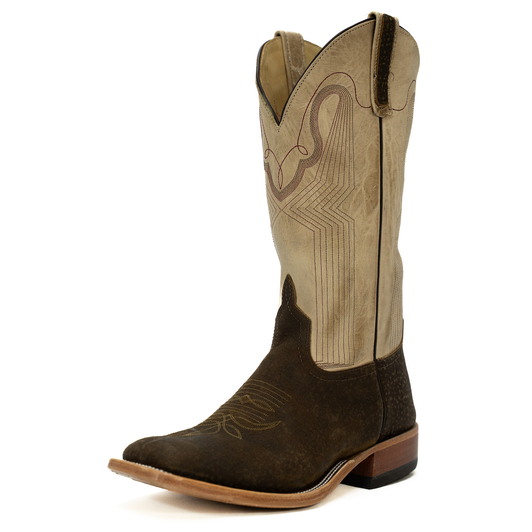 ANDERSON BEAN - MEN'S TAN HUNGRY HIPPO IVORY MAD DOG BOOTS