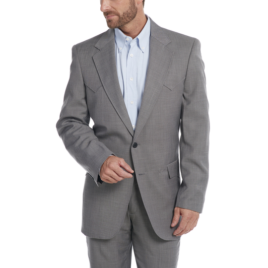 CIRCLE S - MEN'S LUBBOCK SPORTS COAT IN STEEL GREY