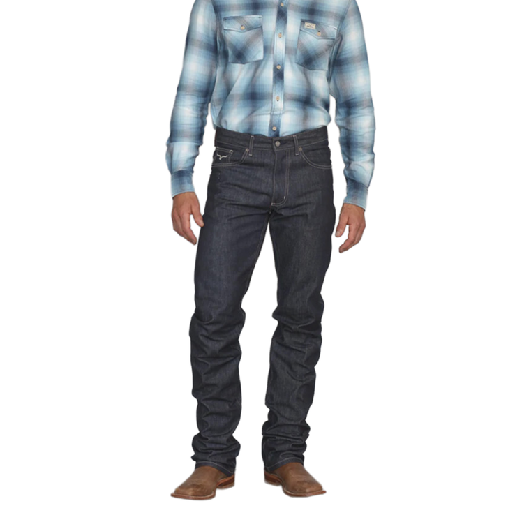 KIMES RANCH - MEN'S JAMES DENIM JEANS IN DARK INDIGO