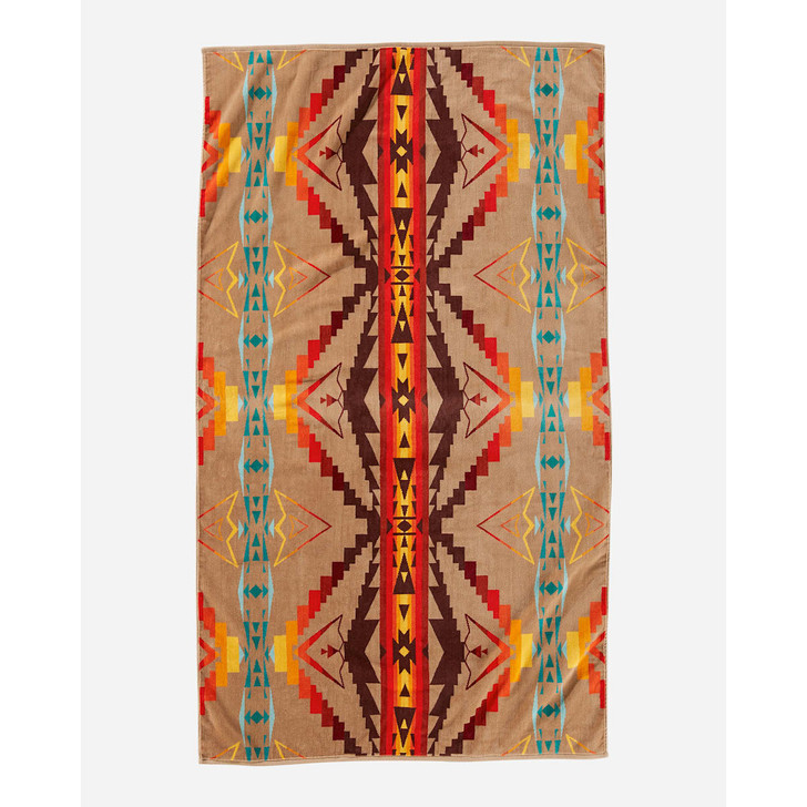 PENDLETON SIERRA RIDGE SPA TOWEL IN TAN