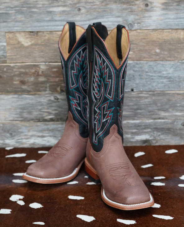 MACIE BEAN - WOMEN'S "BIG SUGAR BETTY" BOOT IN TAN MAVERICK AND BLACK