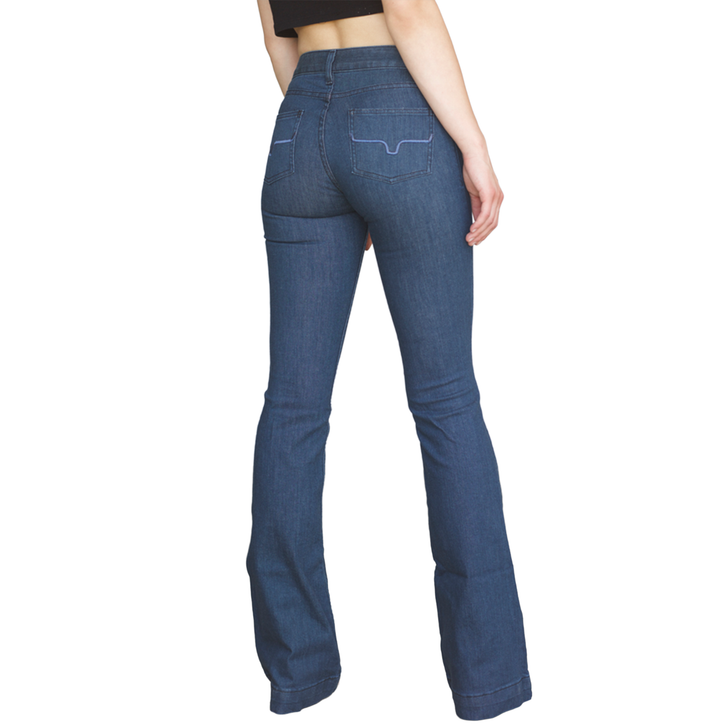 KIMES RANCH - WOMEN'S LOLA TROUSER JEANS IN DARK INDIGO