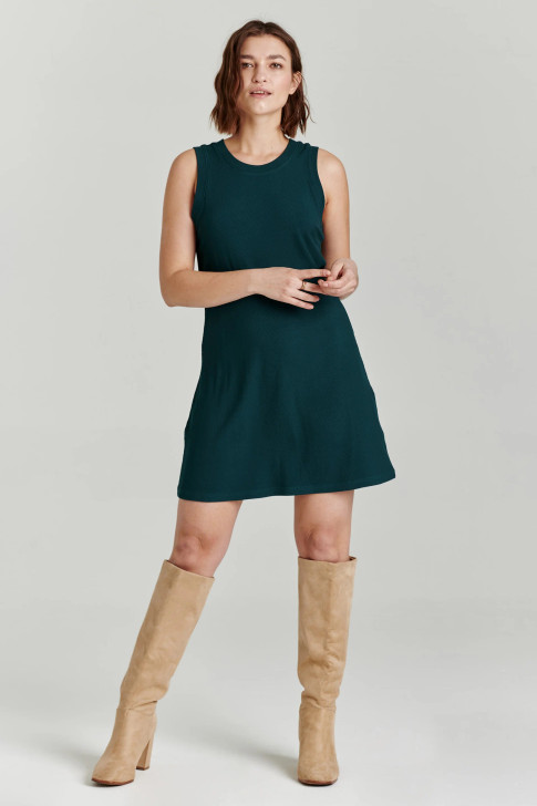 ANOTHER LOVE JUSTINE RIBBED DRESS