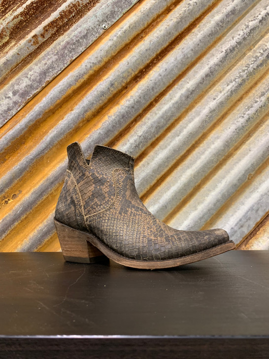 LIBERTY BLACK PRYA PYTHON FILET VERDE BOOT