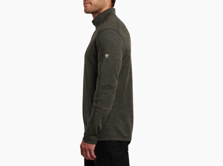 KUHL- INVIGORATR MERINO 1/4 ZIP IN OLIVE