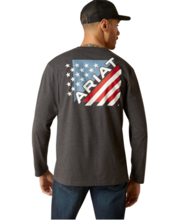 ARIAT- MEN'S STAR SPANGLED T-SHIRT