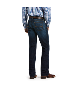 ARIAT- MEN'S M5 SLIM STRETCH LEGACY STACKABLE STRAIGHT LEG JEANS IN DURHAM