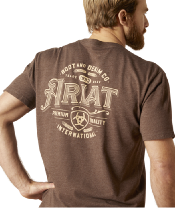 ARIAT- MEN'S WESTERN WHEAT T-SHIRT