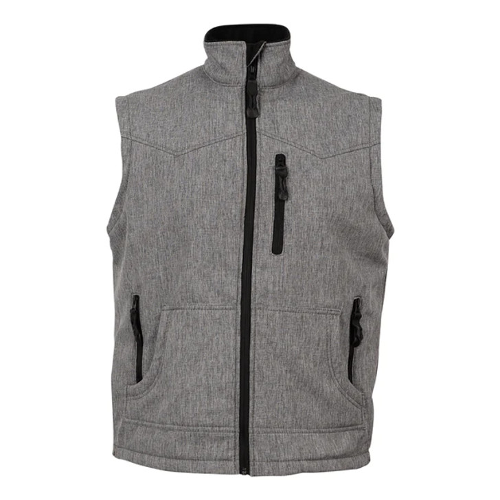 STS-MEN'S BARRIER VEST IN HEATHER GRAY