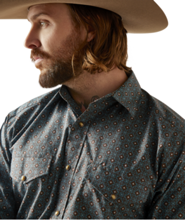 ARIAT- MEN'S BRODERICK CLASSIC FIT SHIRTCO