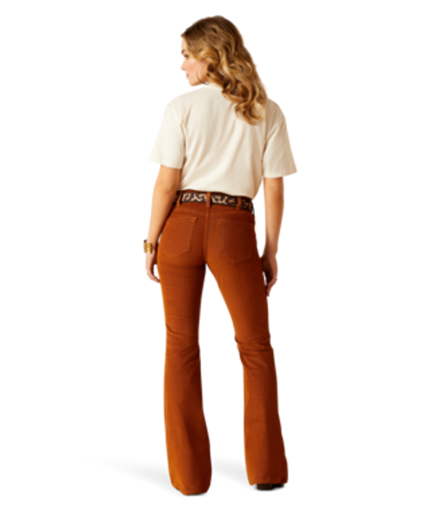 ARIAT- WOMEN'S STRETCH CORDUROY FLARE PANTS