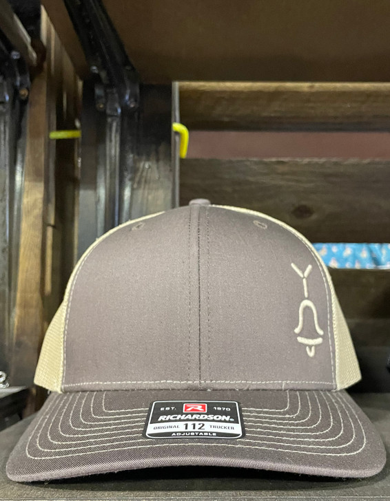 Y-BELL- TRUCKER CAP IN BROWN AND TAN