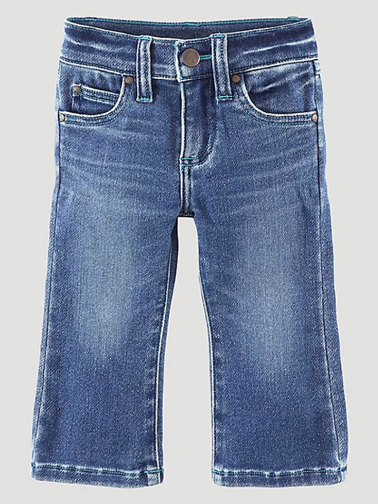 WRANGLER- LITTLE GIRL'S W STITCHED BOOTCUT JEANS