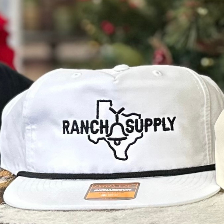 Y-BELL- UNSTRUCTURED RANCH SUPPLY CAP IN WHITE