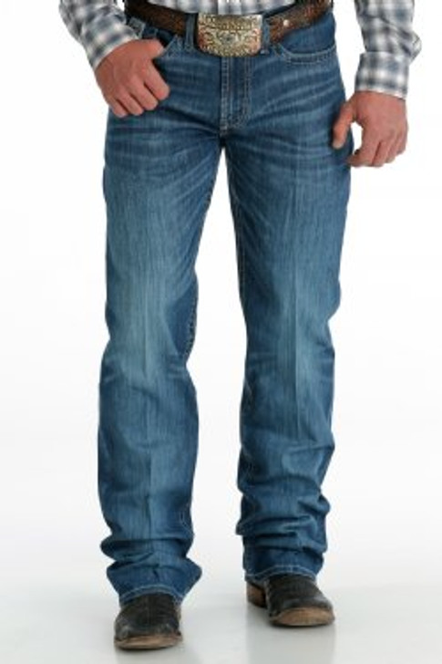 CINCH- MEN'S RELAXED FIT WHITE LABEL IN MEDIUM STONEWASH