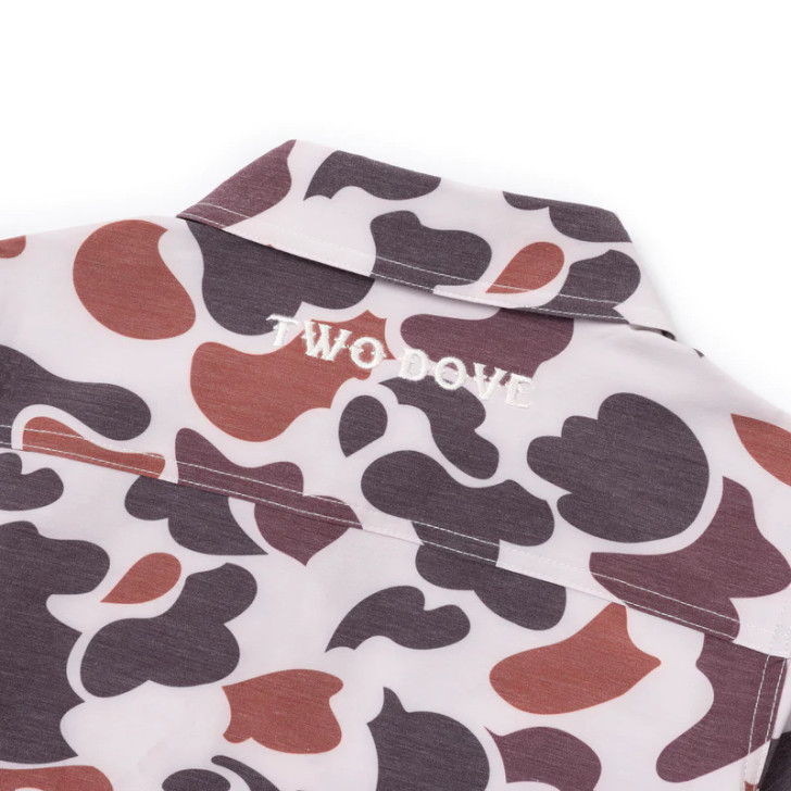 TWO DOVE- YOUTH BOONE CAMO OUTDOOR SHIRT