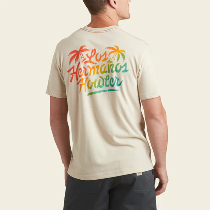 HOWLER BROTHERS- MEN'S LOS HERMANOS PALMS POCKET T-SHIRT