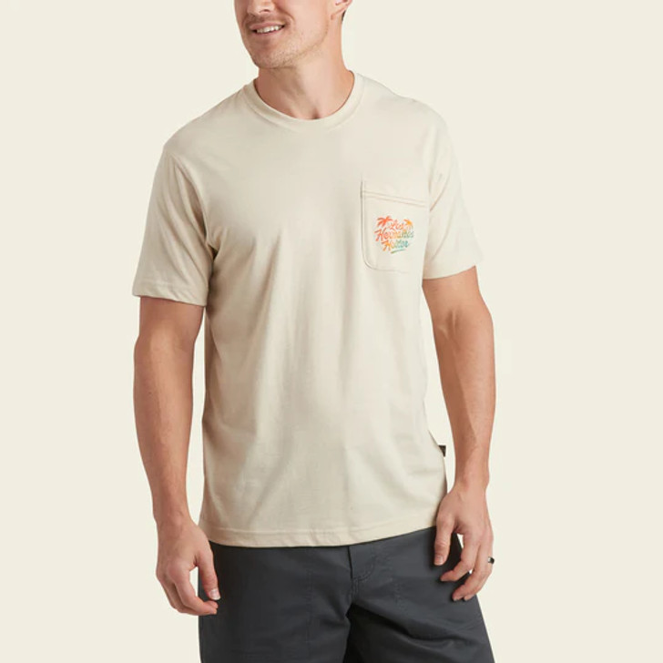 HOWLER BROTHERS- MEN'S LOS HERMANOS PALMS POCKET T-SHIRT
