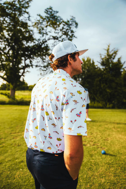 TWO DOVE- MEN'S FIESTA GOLF POLO