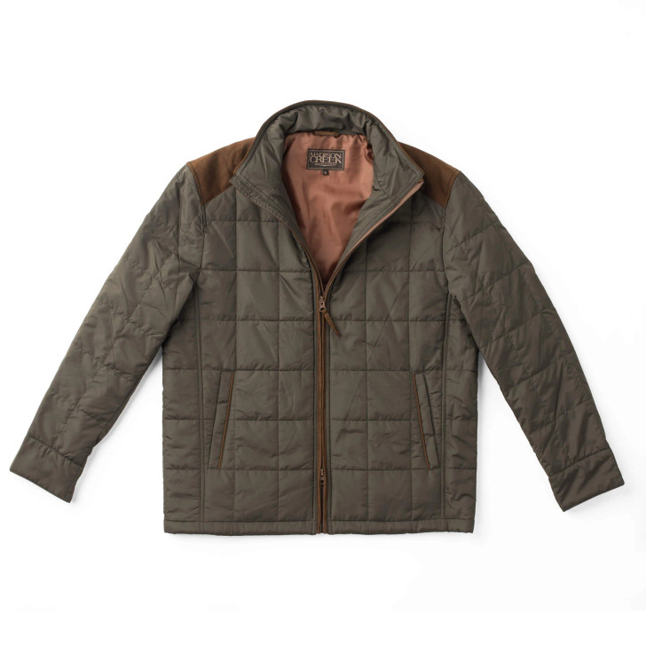 MADISON CREEK - MEN'S SHELBY LIGHTWEIGHT QUILTED NYLON JACKET IN LODEN MADISON CREEK - MEN'S SHELBY LIGHTWEIGHT QUILTED NYLON JACKET IN LODEN