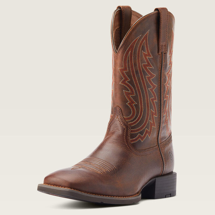 ARIAT- MEN'S SPORT BIG COUNTRY COWBOY BOOT IN ALMOND BUFF