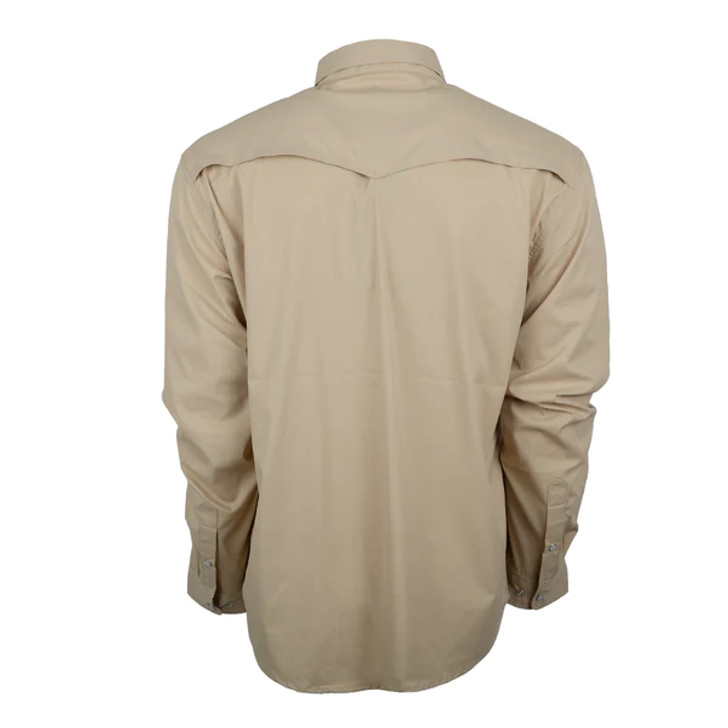 STS- MEN'S FISCHER LONG SLEEVE SHIRT IN KHAKI