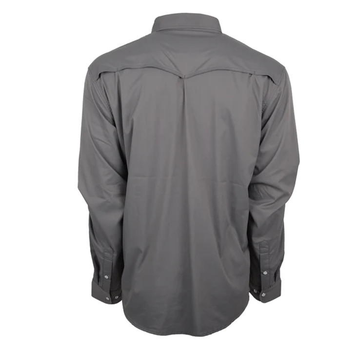 STS- MEN'S FISCHER LONG SLEEVE SHIRT IN GRAY