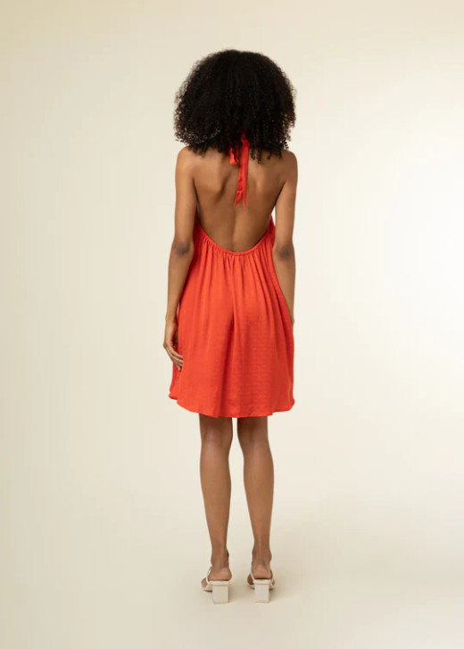FRENCH- WOMEN'S ALIONA DRESS IN ORANGE