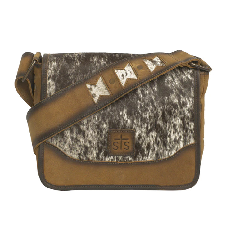 STS- ROSWELL COWHIDE DELLA CROSSBODY