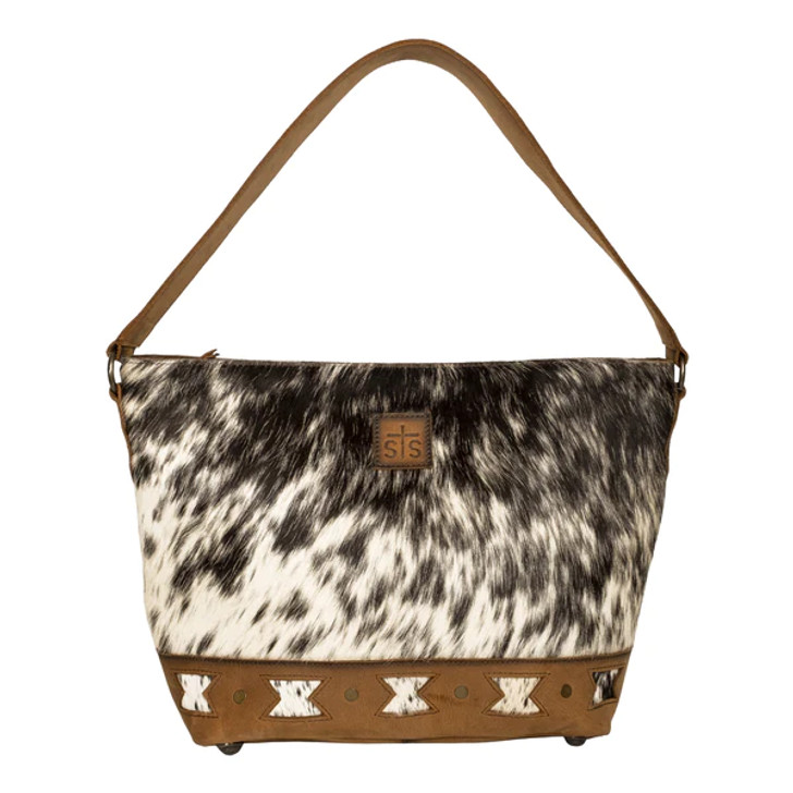 STS- ROSWELL COWHIDE TULLY PURSE