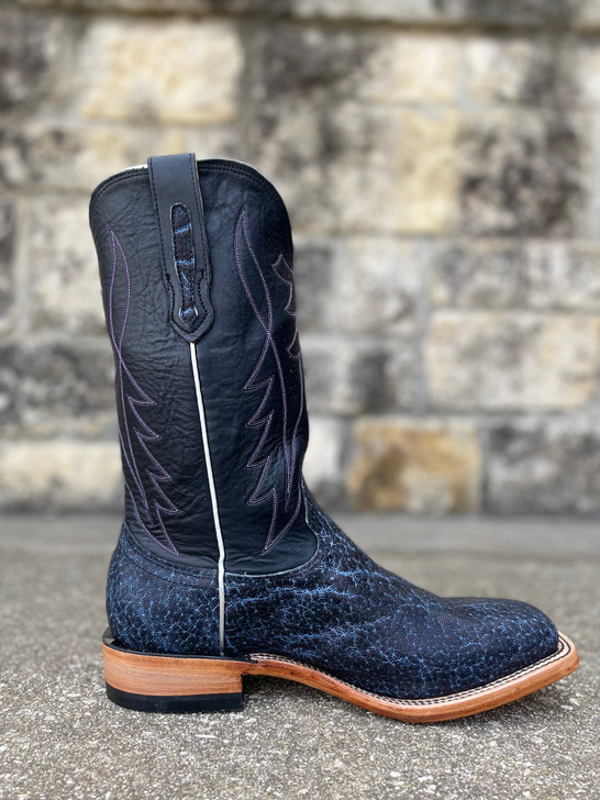 FENOGLIO - MEN'S VINTAGE DENIM ELEPHANT WITH BLACK BOOTS