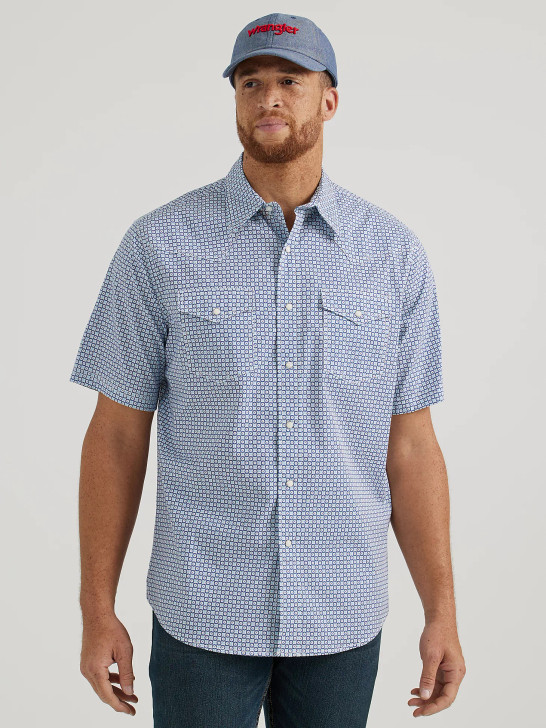 WRANGLER- MEN'S 20X COMPETITION ADVANCED COMFORT WESTERN SNAP