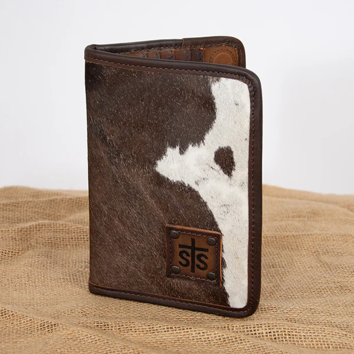 STS- COWHIDE MAGNETIC WALLET