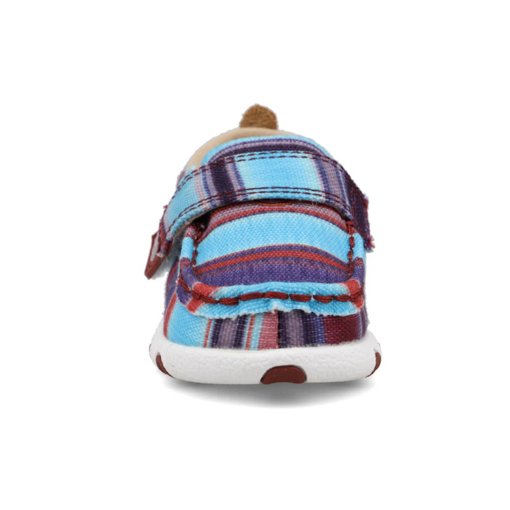 TWISTED X- INFANT HOOEY DRIVING MOC IN BLUE MULTI
