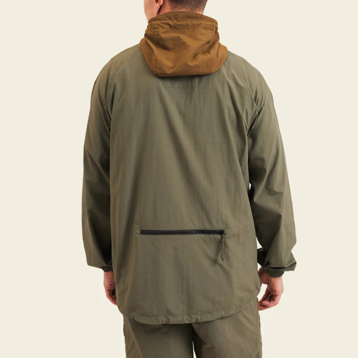HOWLER BROTHERS- MEN'S SEABREACHER JACKET IN OREGANO & TEAK