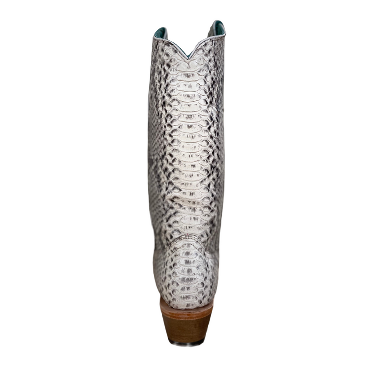 CORRAL - WOMEN'S NATURAL PYTHON GLITTER BOOTS
