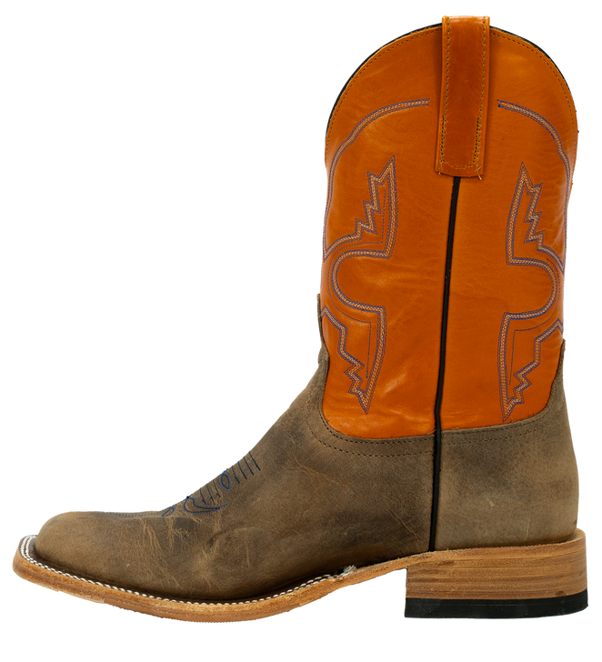 ANDERSON BEAN - MEN'S SAND ANGRY ELK AND MANGO ABSOLUTE BOOTS