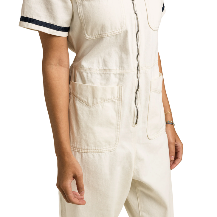 SENDERO PROVISIONS CO. - WOMEN'S DOLLY JUMPSUIT IN ECRU