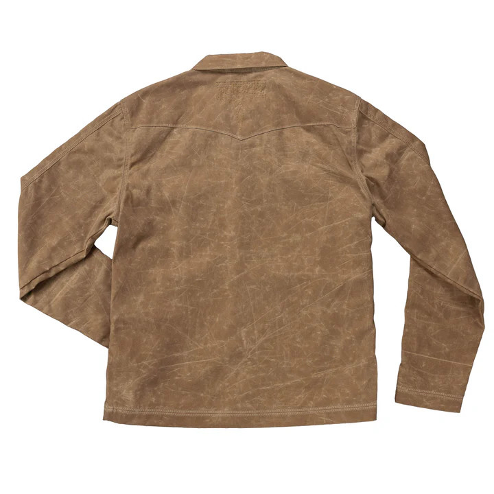 SENDERO PROVISIONS CO.- MEN'S RANCHO WAXED JACKET IN MOENKOPI BROWN