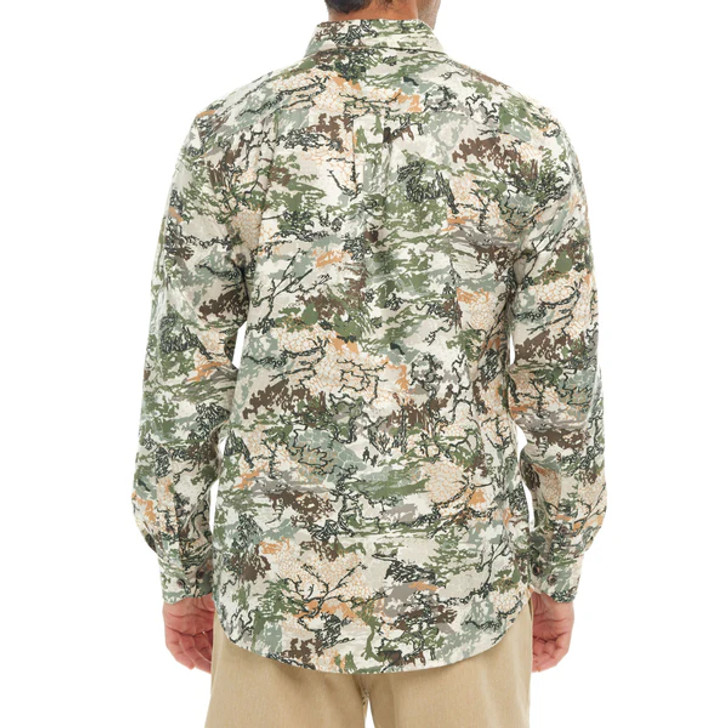 GAME GUARD- MEN'S DIGITAL FLANNEL SHIRT IN CAMO