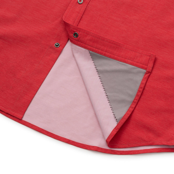 TWO DOVE - RIO ULTIMATE OUTDOOR BLEND SHORT SLEEVE - THE LUBBOCK IN RED