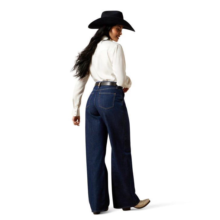 ARIAT - WOMEN'S ULTRA HIGH RISE PLEATED TROUSER JEANS