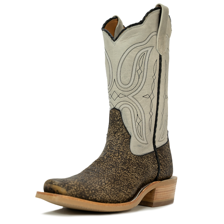 RIOS OF MERCEDES -  MEN'S RUST SAFARI GIRAFFE POLAR BUFFAMONTE BOOTS