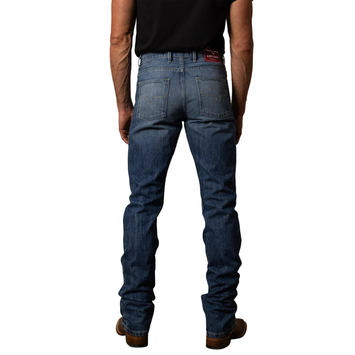 KIMES RANCH - MEN'S JAMES MID WASH STRAIGHT JEANS