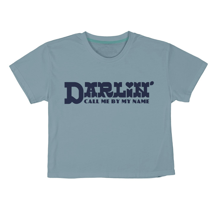 SENDERO PROVISIONS - WOMEN'S CALL ME DARLIN' BOXY TEE IN STERLNG BLUE