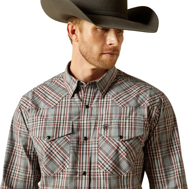 ARIAT - MEN'S ARIAT PRO SERIES TRENTON FITTED LONG SLEEVE SHIRT