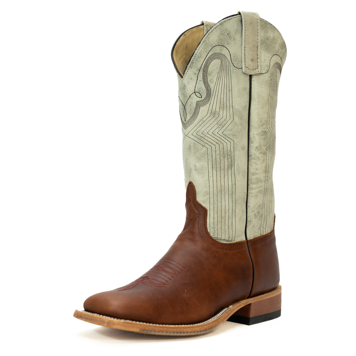 ANDERSON BEAN - MEN'S REDWOOD MIRAGE GREY GOOSE LONESTAR BOOTS