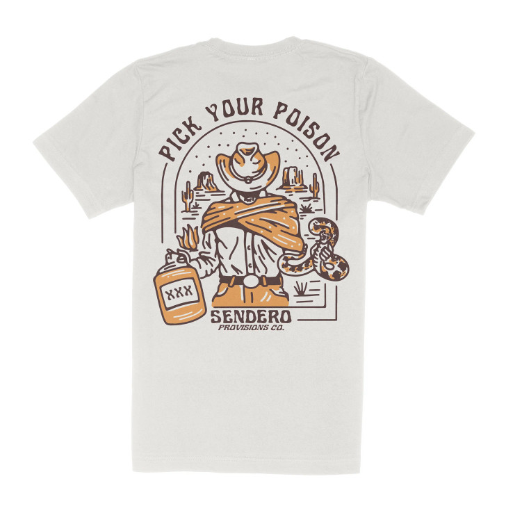 SENDERO PROVISIONS - MEN'S PICK YOUR POISON T-SHIRT