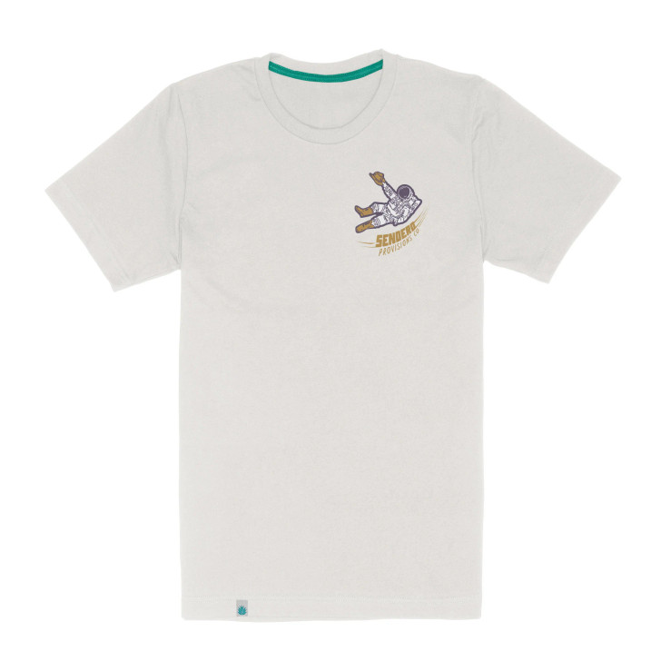 SENDERO PROVISIONS - MEN'S TO SPACE T-SHIRT IN VINTAGE WHITE