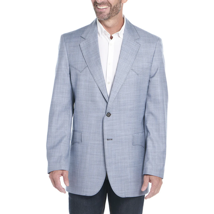 CIRCLE S - MEN'S FORT WORTH SPORTS COAT IN SCOTCH BLUE